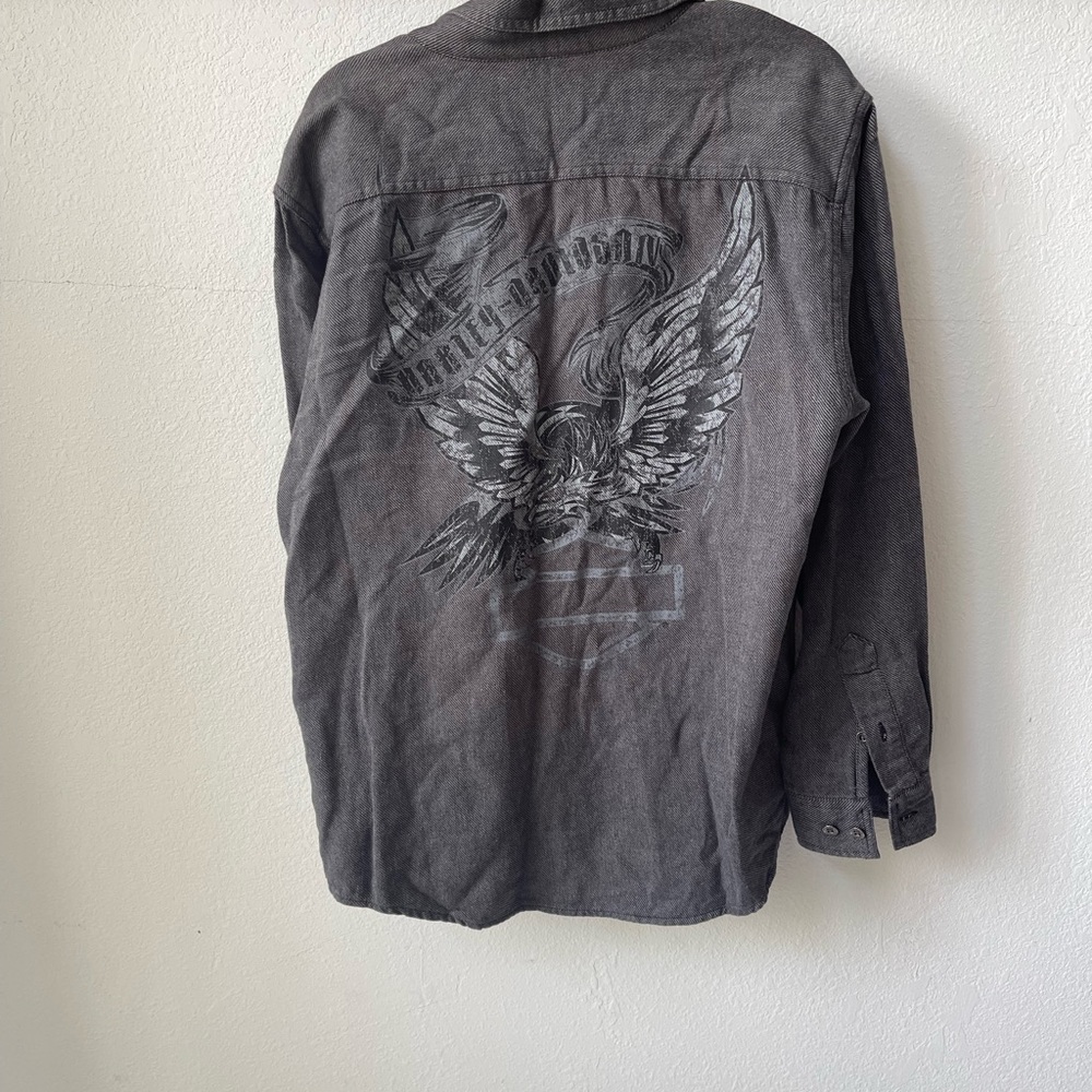 Harley Davidson Button Up - Picture 2 of 5